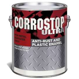 CorroStop 635-180 Rust-Preventive Enamel, Black, 3.78 L