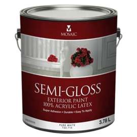 Mulco T22-710 18.9 Acrylic Latex Paint, White