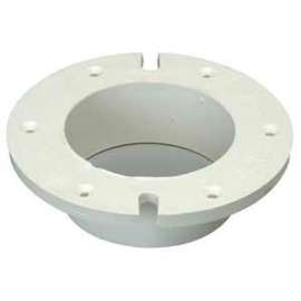 IPEX 040965 Closet Flange, 4 in Connection, Hub, PVC, White