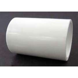 Xirtec 140 435451 Pipe Coupling, 1-1/4 in, Socket, PVC, White, SCH 40 Schedule, 370 psi Pressure