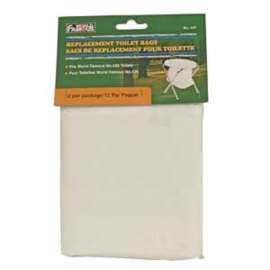 World Famous 437 Replacement Toilet Bag, Plastic