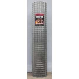 Jackson Wire 10 04 41 14 Welded Wire Fence, 100 ft L, 72 in H, 1 x 2 in Mesh, 14 Gauge, Galvanized