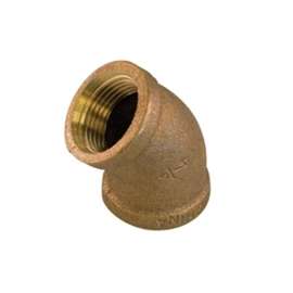 aqua-dynamic 4491-003 Pipe Elbow, 1/2 in, FPT, 45 deg Angle, Bronze