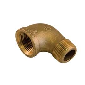 aqua-dynamic 4492-003 Pipe Street Elbow, 1/2 in, FPT, 90 deg Angle, Bronze