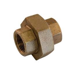 aqua-dynamic 4499-001 Pipe Union, 1/4 in, FPT, Bronze