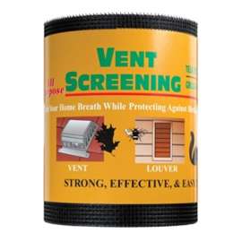 ADFORS FCS9593-M Mesh Vent Screen, 6 in Mesh, Fiberglass