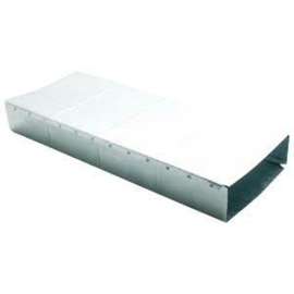 Imperial GV0217 Stack Duct, 36 in L, 10 in W, 3-1/4 in H, 30 ga Gauge, Steel, Galvanized/Mill