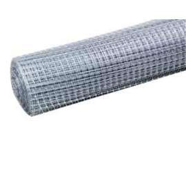 Quest PN36 Chicken Wire Mesh, 50 ft L, 3 ft W, 1/2 x 1/2 in Mesh, Plastic, Silver