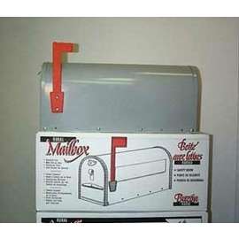 Dancy Rural Metal Series 240015 Mailbox, Steel, Galvanized, 7-1/4 in W, 20-1/2 in D, 9 in H, Black