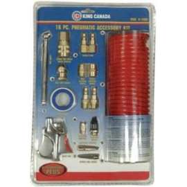 KING CANADA K-1620 Pneumatic Accessory Kit, Aluminum
