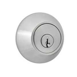 Weiser 9SD91000-011 Deadbolt, 3 Grade, Brass, 2-3/8 to 2-3/4 in Backset, Pin, Tumbler Keyway