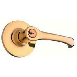 Weiser Aspen Series 9GLA1010-041 Passage Lever, Satin Nickel
