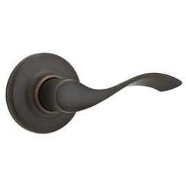Weiser Belmont Series 9GLC1010-016 Passage Lever, 3-3/4 in L Lever, Venetian Bronze