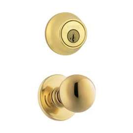 Weiser Huntington Series GSC7451 HT3BR SMT Combination Lockset, 2 Grade, Bright Brass
