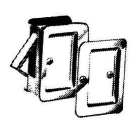 Weiser 9W10310-010 Pocket Door Lock, Universal Hand, Satin Nickel, 2-3/8 in Backset, 1-3/8 to 1-3/4 in Thick Door