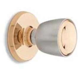 Weiser Beverly Series GAC101 B926D B 4L Passage Door Knob, Brass/Satin Chrome