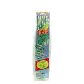 Quest 6125 Garden Trellis Net, 12 ft OAL, 6 ft OAW, Polypropylene, Green
