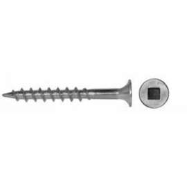 Reliable FKCSS Series FKCSS8114C1 Deck Screw, #8-10 Thread, 1-1/4 in L, Coarse Thread, Bugle Head, Square Drive, 100 BX