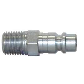 TOPRING 31.642C Coupler Plug, 1/4 in, MNPT, Steel, Zinc