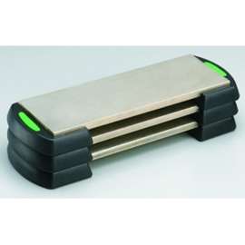 Norton 68080 Stackable Benchstone, 6 in L, 2 in W, 1/4 in Thick, 220, 325, 600 Grit, Super Fine, Diamond Abrasive