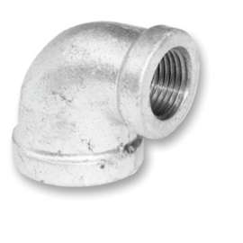 aqua-dynamic 5510-154 90 deg Reducing Elbow, 1 x 3/4 in, Iron