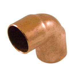 aqua-dynamic 9003-003 Pipe Elbow, 1/2 in, Sweat, 90 deg Angle, Copper