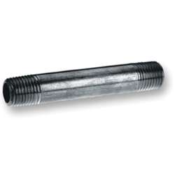 aqua-dynamic 5582-050 Pipe Nipple, 3/8 in, Male, Steel, 150 psi Pressure, 5 in L