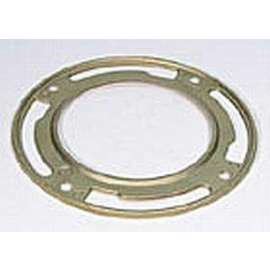aqua-dynamic 3386-080 Light Pattern Closet Floor Flange, Brass