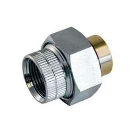 aqua-dynamic 168-003 Dielectric Union, 1/2 in, Female x Solder, Steel