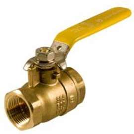 aqua-dynamic 1107-827 Threaded Gas Ball Valve, 1-1/2 in FIP, Brass