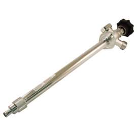 aqua-dynamic 1104-719 Wall Hydrant, 1/2 x 1/2 in Connection, PEX, 125 psi Pressure, Quarter-Turn Actuator, Brass Body