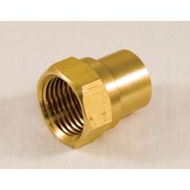 aqua-dynamic 9972-104 Pipe Adapter, 3/4 in, Copper x FPT, Brass