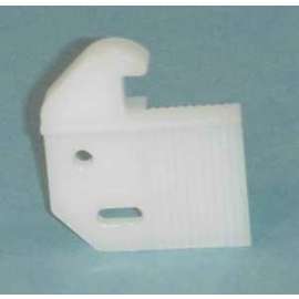 Onward 998PR Adjustable Drawer Slide Glide, Screw Mounting, 1/4 in L Rail, Plastic