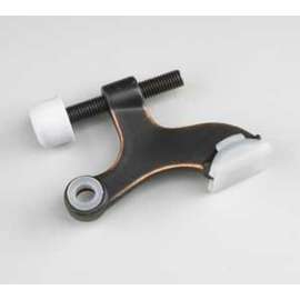 Onward 2215BCV Hinge Pin Door Stop, 63.26 mm Projection, Metal, Brushed Chrome