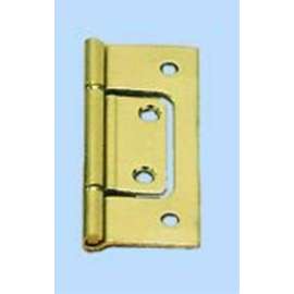 Onward 832BR Bi-Fold Hinge, Steel, Brass, Fixed Pin