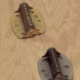 Onward 44XR Spring Hinge, Steel, Zinc, Non-Removable Pin
