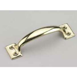 Onward 48BV Utility Pull, 1-17/32 in W, 1-5/16 in D, 5-3/4 in H, Steel, Brass