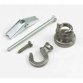 Onward 584ABR Swivel Swag Hook, 55 lb, Metal, Antique Brass