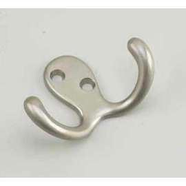 Richelieu 2235CV Wardrobe Hook, 2-Hook, Metal, Chrome