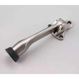 Richelieu 68NBV Flip-Down Door Stop, 5 in Projection, Metal, Brushed Nickel