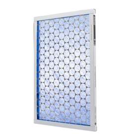 Duststop M2-1520 Air Filter With Metal Grille, 20 in L x 15 in W x 2 in Thick, Fiberglass