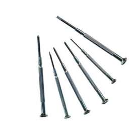 Task 05792 Screwdriver Set, 6-Piece, Steel, Nickel