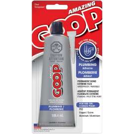 ECLECTIC 150035 Plumbing Adhesive, Liquid, Clear, 109.4 mL Tube