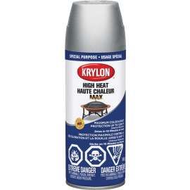 Krylon 41608 Paint, Gloss, Aluminum, 12 oz, Aerosol Can