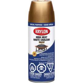 Krylon 1609 High Heat Spray Paint, Copper, 12 oz