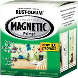 RUST-OLEUM SPECIALTY 247596 Magnetic Primer, Smooth, Liquid, 1 qt, Can