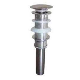 Luxo Marble WAPOPUP1 Plug Drain, 2-3/4 in Connection, Metal, Chrome-Plated
