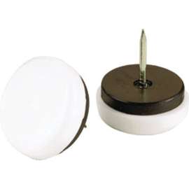 Shepherd Hardware 9646 Furniture Pad, PVC, Black, 2 in Dia, Round