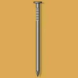 Duchesne 23621766 Nail, 8D, 2-1/2 in L, Steel, Galvanized, Flat Head, Smooth Shank, Gray, 225 BX