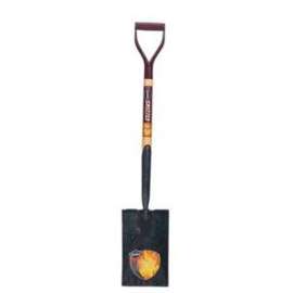 Garant 81194 Garden Spade, 7.4 in W Blade, Steel Blade, Wood Handle